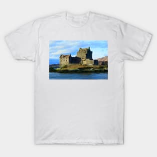 Eilean Donan Castle in the Highlands of Scotland T-Shirt